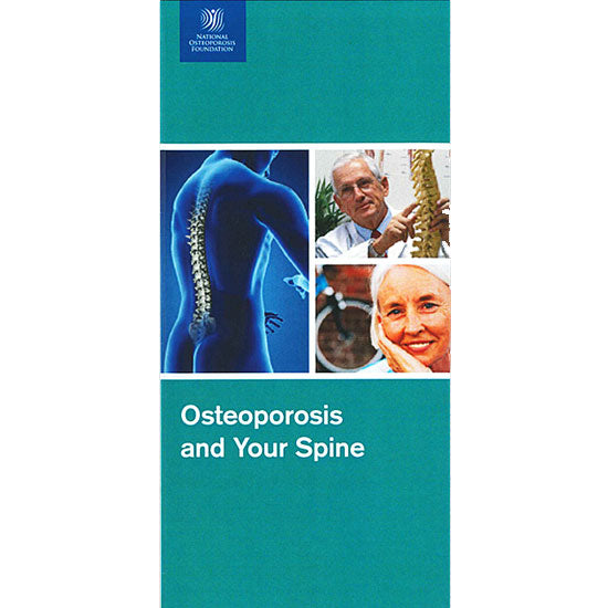 Osteoporosis and Your Spine – 50 Pack – Bone Health and Osteoporosis ...